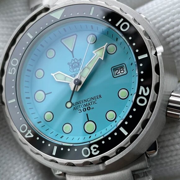 STEELDIVE Classic Watch For Men Super Luminous, Ceramic Bezel 300M Waterproof - Picture 6 of 9